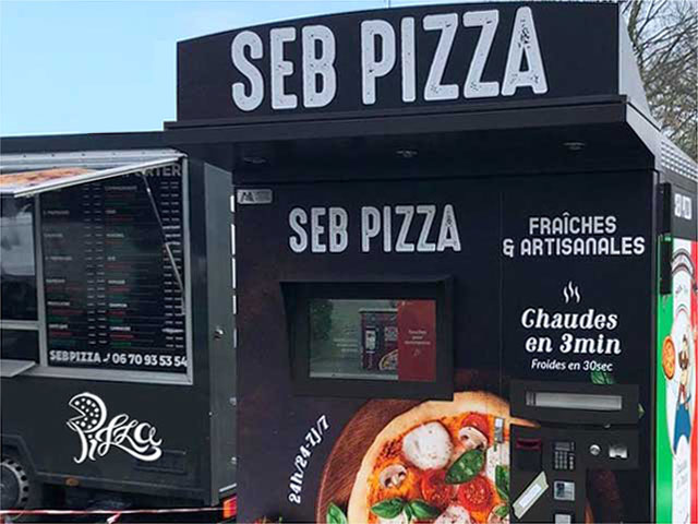 Sebpizza distributeur automatique de pizza fraîche 24h/24 7j/7